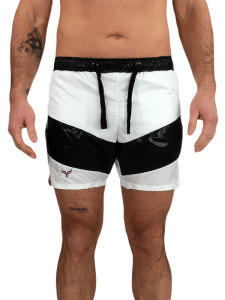 White&Black Beach Shorts