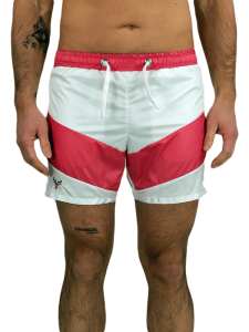 White&Pink Beach Shorts