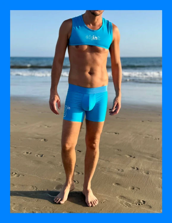 Lycra Crop Top Blue _ Lycra Bike Shorts Blue0.png