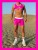 Lycra Crop Top Pink _ Lycra Bike Shorts Pink10.png
