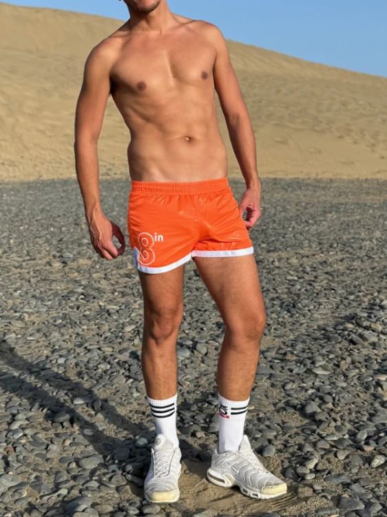 Nylon Board Shorts Orange3.png
