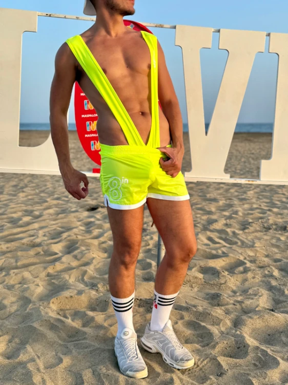 Nylon Board Shorts Limon1.png