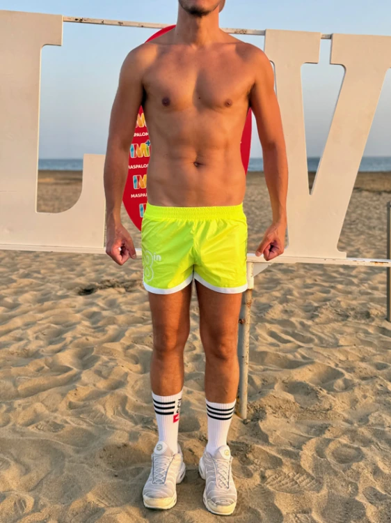 Nylon Board Shorts Limon2.png
