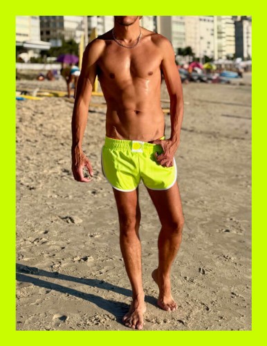 1Gym Shorts Limon1.png