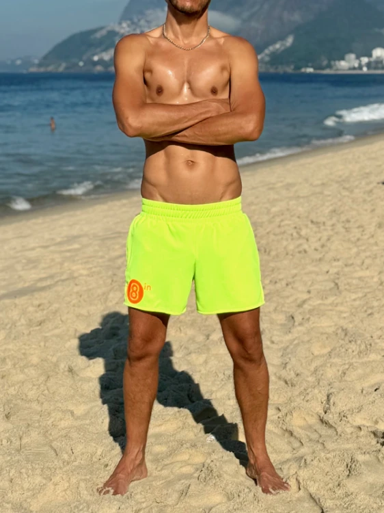 Pique Shorts Limon - Orange2.png